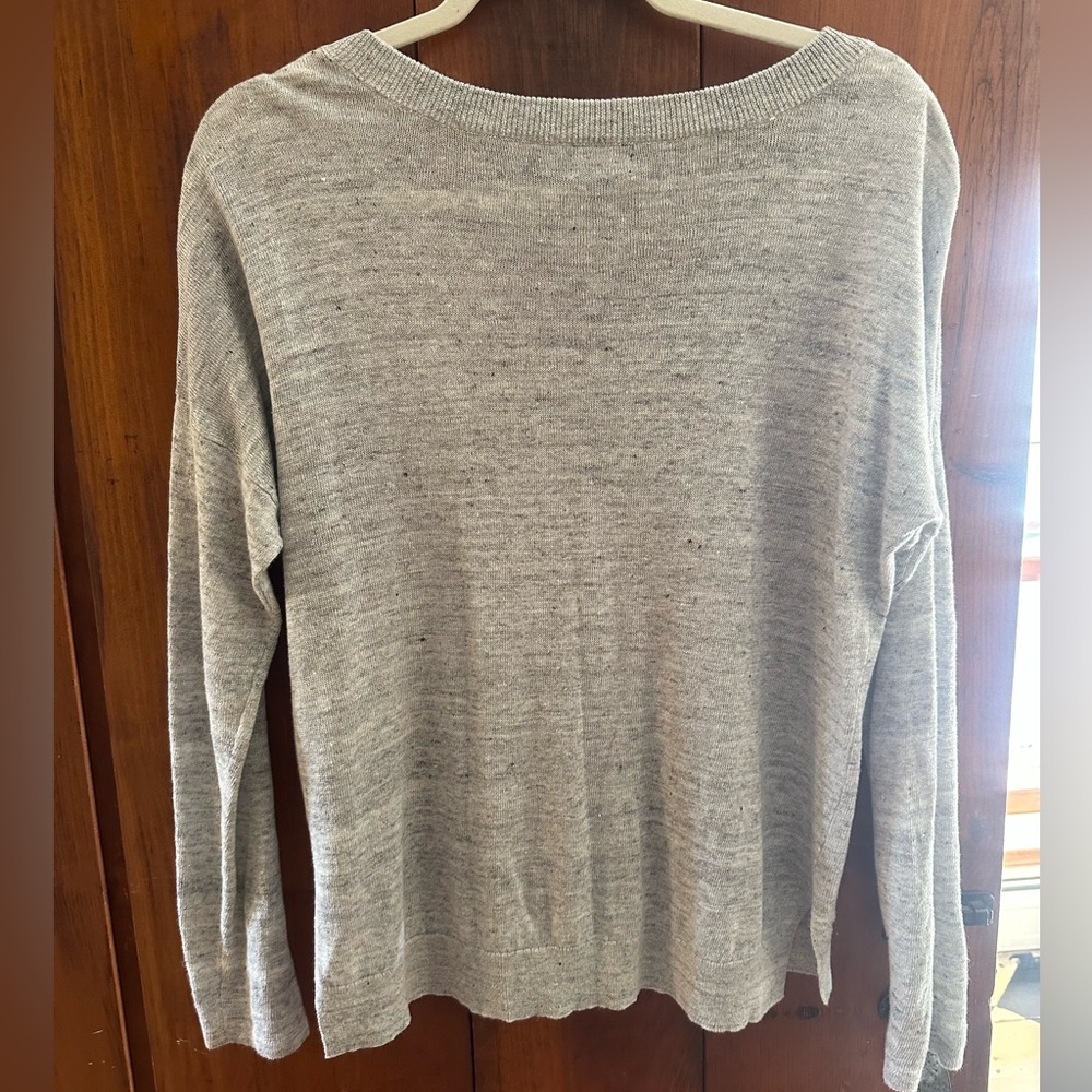 Patagonia 100% Linen Scoop Neck Cardigan Sz S - Picture 4 of 4